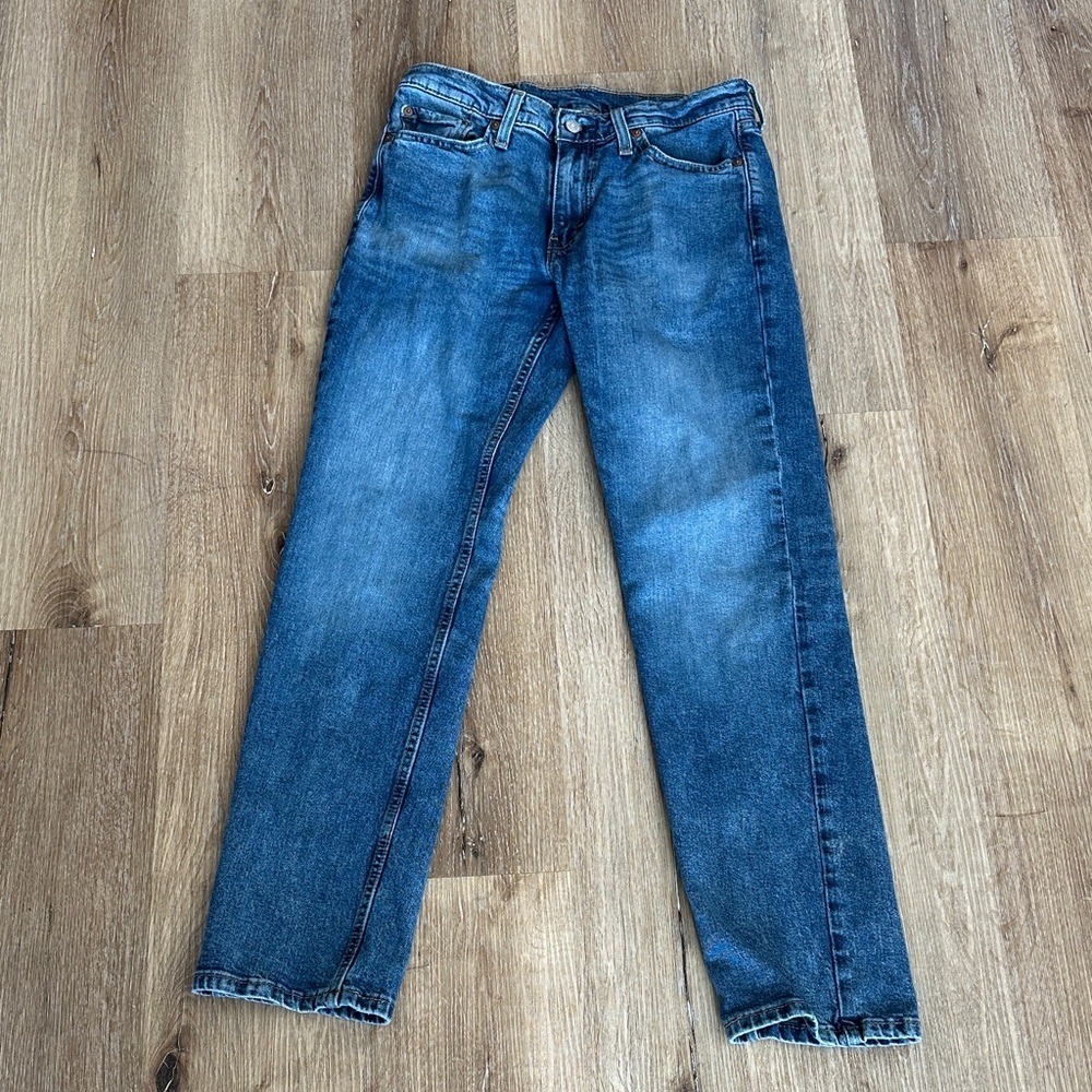 Levi's Minimalist 514 Straight Fit Jeans Mens 30x32 Blue Medium Wash Denim